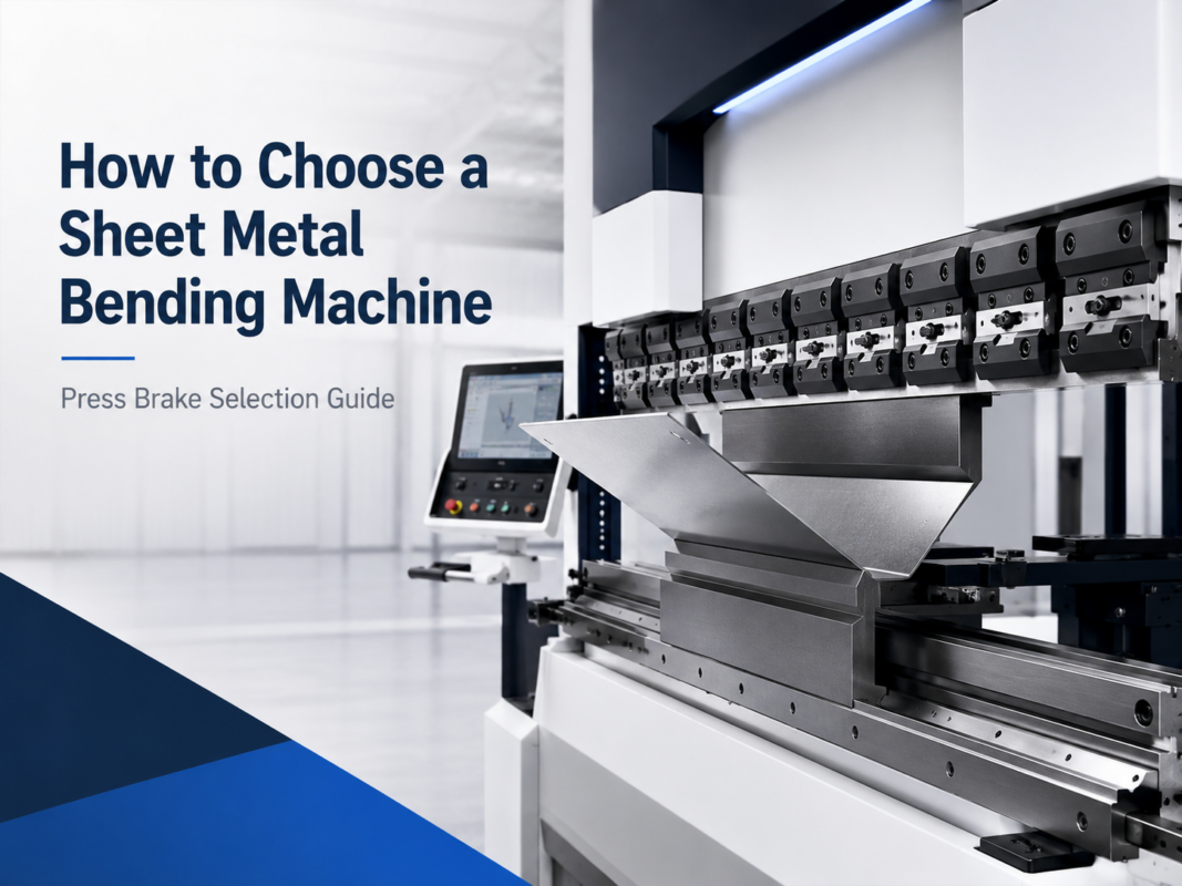 Sheet metal bending machine selection guide with CNC press brake