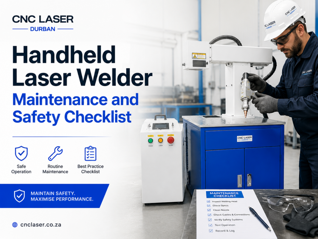 Handheld Laser Welder maintenance and safety inspection