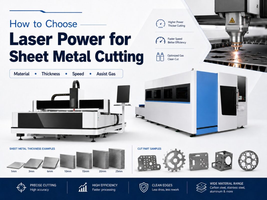 How to choose laser power for sheet metal cutting