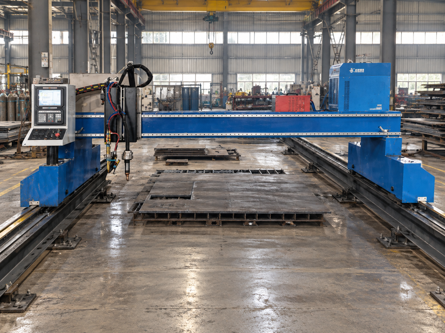 LM40120HD gantry plasma cutting machine from CNC Laser Durban
