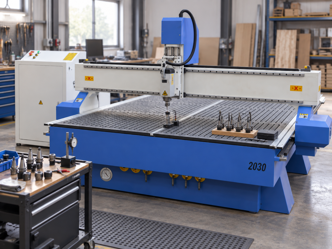 2030 ATC CNC router tool offsets and toolholder setup